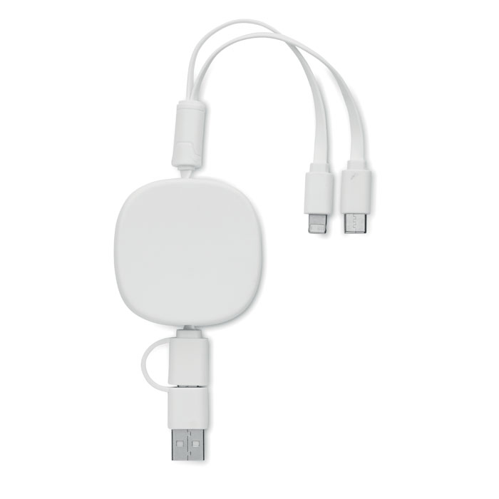Einziehbares USB-Ladekabel
