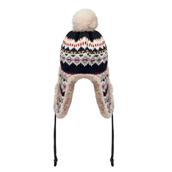 Gestrickte Ohrenmütze