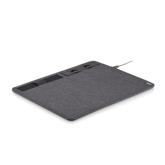 mo6416-15 RPET Mousepad 15W Ladesgerät