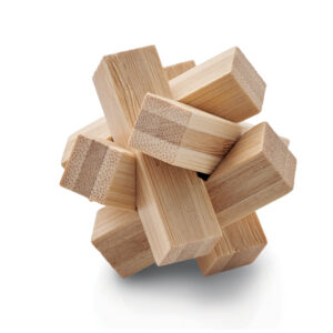 mo6987-40 Holzpuzzle/Gehirnjogging Bambus