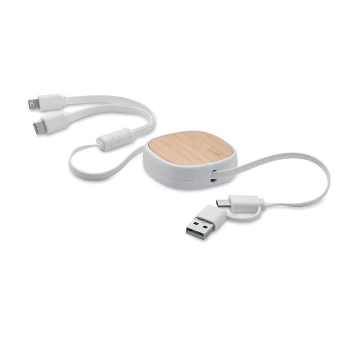 mo2146-06 Einziehbares USB-Ladekabel